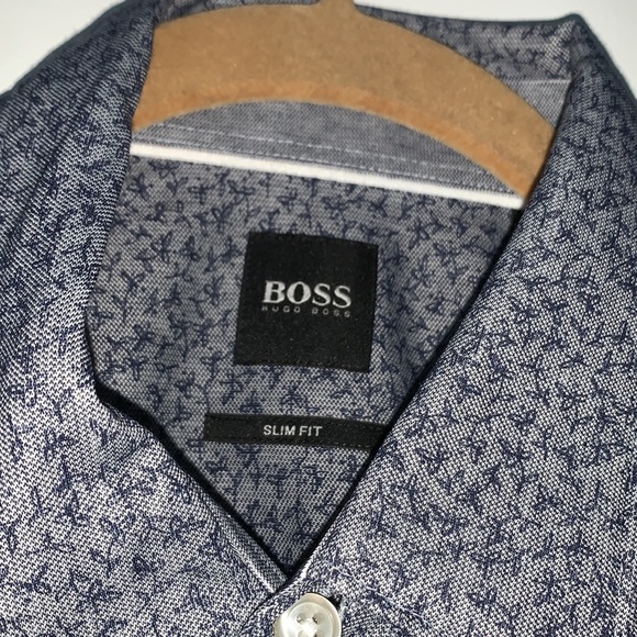 Hugo Boss Slim Fit Button-Up Shirt - Picture 3 of 5